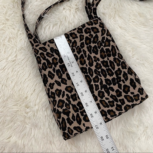 Nine West | Vintage Leopard Print Shoulder Bag | Black & Brown - Picture 6 of 12